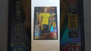 2022 Limited Edition Match Winner Zlatan Ibrahimovic Sweden #shorts