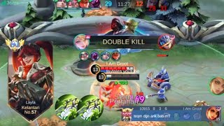 LAYLA VS ESMERALDA PRO❗BUILD ONE SHOT ENEMY DELETE! CRAZY DAMAGE | build top 1 global Layla