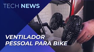 Que tal se exercitar sem passar calor com essa bicicleta ergométrica climatizada?