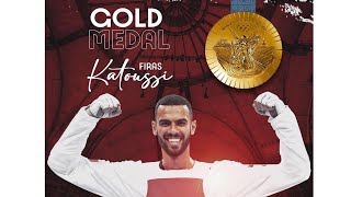 Firas KATOUSSI Tunisia - Paris 2024 Olympic Games M- 80 Kg Gold Medal