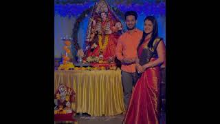 Navratri Day 1 Colour Orange 🧡🧡with Aditya and Neha satpute...#shorts #netya #adityavlogs