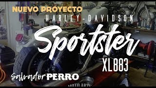 Nuevo Proyecto. Harley Sportster 883. Día 1