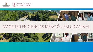 MAGISTER EN CIENCIAS MENCIÓN SALUD ANIMAL