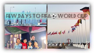 Few more days to FIFA WORLD CUP 2022⚽️#fifa #fifaworldcup #worldcup #football #soccer #vlogs #doha