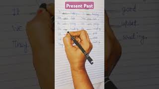 Present Past #english