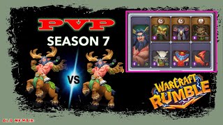 [PVP - SEASON 7] - CENARIUS vs CENARIUS  - Warcraft Rumble