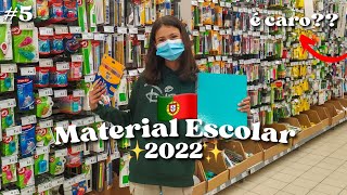 COMPRANDO MATERIAL ESCOLAR EM PORTUGAL | Vlog em Portugal