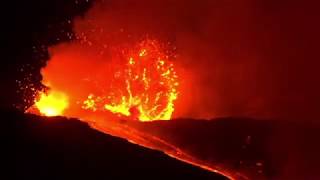 Mount Etna erupted again