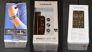 Unboxing Garmin Vivosmart HR - Fitness bracelet - bratara