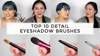 Top 10 Detail Eyeshadow Brushes For Small Eyelid Space