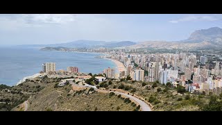 ASMR Walking tour in Benidorm Spain 2023