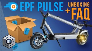 ePowerFun ePF PULSE eScooter UNBOXING: Harte Klapperkiste!? 😱 Fritz 2.0 besser? (FAQ)