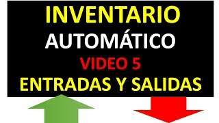 Gestión de inventario automático de entradas y salidas - Aumentar y descontar stock PARTE 5