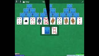 Microsoft Solitaire Collection - TriPeaks Easy - 2021-08-19 / 08:36:44