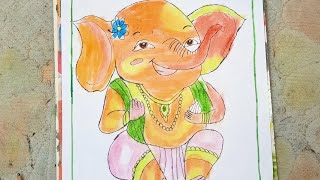 Ganesh chaturthi special drawing/#viral/#shorts/#youtubeshorts