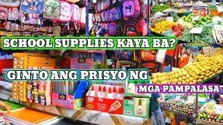 SCHOOL SUPPLIES KAYA BA? GINTO ANG PRISYO NG MGA PAMPALASA