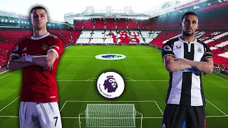 Manchester United vs Newcastle ● C. Ronaldo debut | eFootball 2022 Predict Gameplay