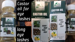 CASTOR OIL FOR EYES lashes grow REVIEWS