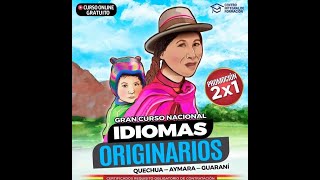 IDIOMAS ORIGINARIOS DÍA 1