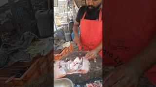 Big 5kg Rohu_ fish cutting - ROI fast fish cutting skills ' in dawdi Mahesh fish Shop #shorts #short