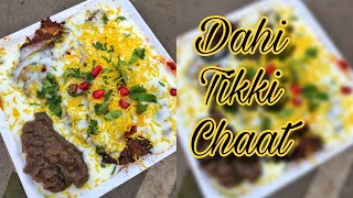 DAHI TIKKI CHAAT | STREET FOOD INDIA | STREET FOOD PATNA | Hum Bihar Se Hain #shorts #shortvideo