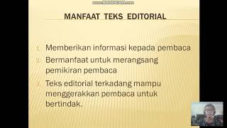 Teks Editorial Kls Xll Pert 1