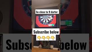 MVG 9 Dart attempt #shorts #darts