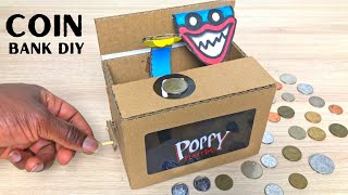 The Huggy Wuggy Bank | Funny Coins Stealing DIY Project