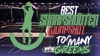 NBA 2K17 | BEST SHARPSHOOTER JUMPSHOT! Too MANY EASY GREENS!