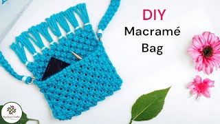 How to make a Macrame Bag 💖  | Macrame Bag Tutorial #macramebag