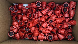 Assembling spray nozzles