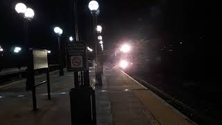 Norfolk Southern tank train passing through Secaucus Junction