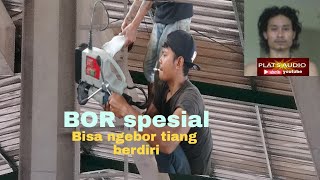 Bor magnet baja spesial di workshop/bengkel konstruksi baja#bormagnet#baja#workshop#bengkel