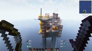 I built an Oil Rig Mob Spawner in Better Minecraft