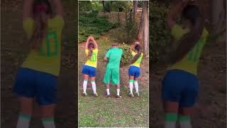 Brazil Footballer Neymar Dancing With Beautiful Girls 🇧🇷 #shorts #ytshorts