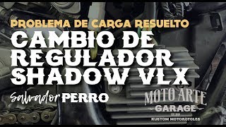 Cambio de Regulador/Rectificador Honda VLX600