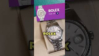 JE GAGNE UNE ROLEX