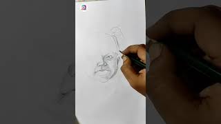 How to draw cute baby face portrait sketch |#365dayschallenge Day327 #dailysketch #dailyshorts