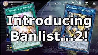 THEY MADE ANOTHER MASTER DUEL BANLIST AND IT'S GREAT! [Reaction + Discussion]