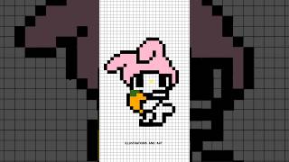 Draw my melody #shorts #artshorts  #mymelody