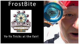 Frostbite yo-yo tricks from the Mille Lacs County Fair