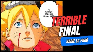 El final de Naruto es decepcionante...