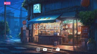 Coffee Shop on A Rainy Day - ️🎧 Lofi  Mix Study & Chill