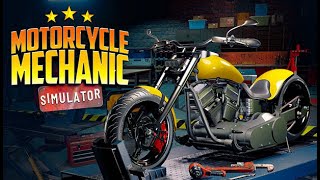 Motorcycle Mechanic Simulator 2021 {PL} Naprawiamy motur