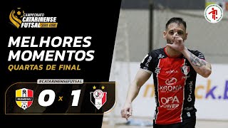 Melhores Momentos | Quartas de Final | Blumenau Futsal 0 x 1 JEC/Krona | Série Ouro 2024