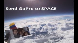 ENVIE una CAMARA cerca al ESPACIO y no CREERAS lo que PASO - SEND CAMERA to SPACE