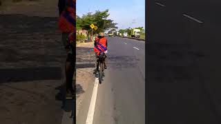 bikepacking touring indonesia || bikecamping explorer #shorts #shortvideo #sepedafederal #viral