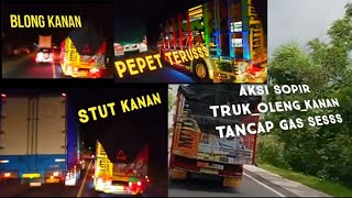 Sopir truk oleng - Truk cabe stut kanan