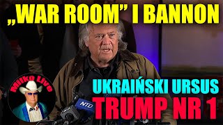 Bez wsparcia i rekomendacji. Swingujące wybory. Ukraiński URSUS. "War room" S.Bannon.Wigilia nadziei