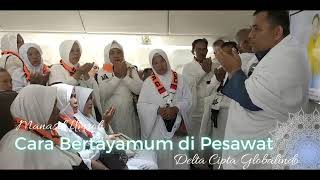 CARA BERTAYAMUM DI PESAWAT